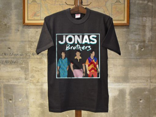 JONAS BROTHERS BLACK T SHIRTS