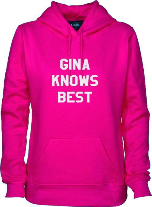 Knows Best pink Hoodie