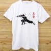 Ninja Samurai Kanji T Shirt