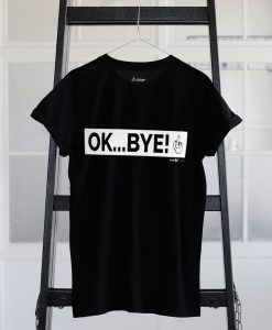 Ok Bye Women's Short Sleeve black T-Shirt