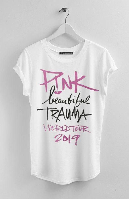 Pink Beautiful Trauma World Tour P!nk Singer T-Shirt