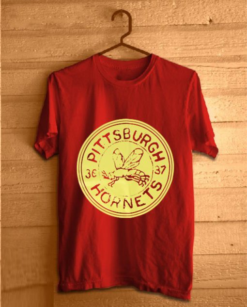 Pittsburgh Hornets custom 1936 RED T SHIRTS