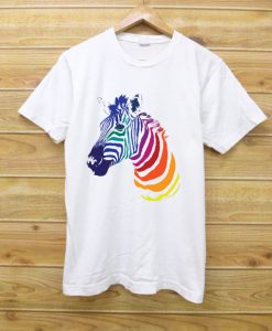 Rainbow Zebra T shirts