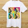 Retro Distressed J.Lo It's My Party Tour 2019 white T shirt