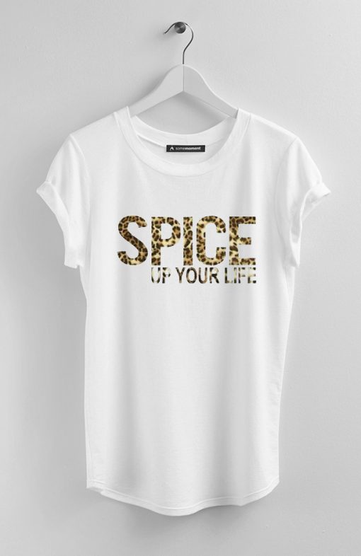 SPICE up YOUR LIFE white TShirt