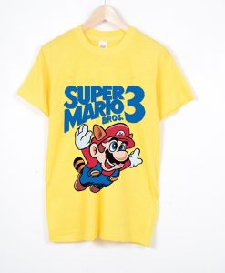 SUPER MARIO BROSS YELLOW SHIRTS