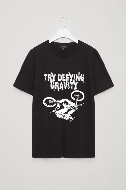 TRY DEFYING GRAVITY MOTOR CROSS TShirts