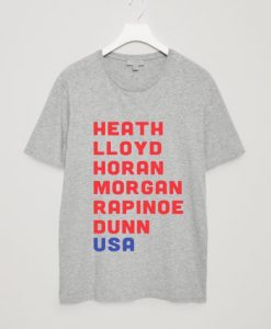 US Women's Soccer Team Grey Unisex T-Shirt