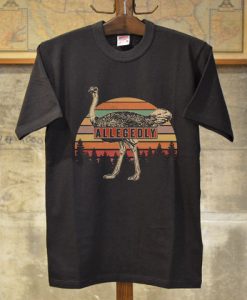 Vintage Allegedly Ostrich Retro T-Shirt Vintage Allegedly Ostrich Retro T-Shirt