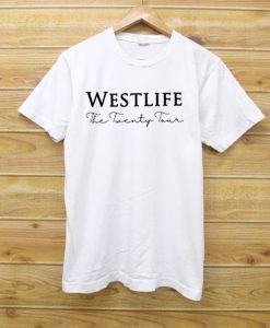 Westlife Twenty Tour T shirts