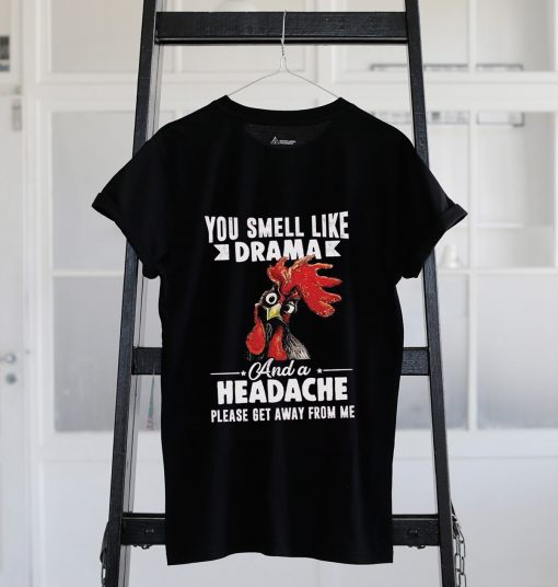 You Smell Like Drama And A Headache Please Get Away T-shirt.jpg