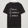 male of female gamer t shirts