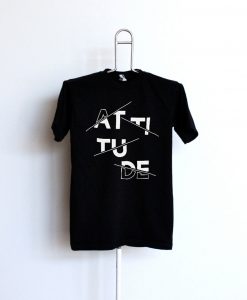 Attitde Black T-shirt