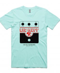 Big Muff t shirt green vintage Short