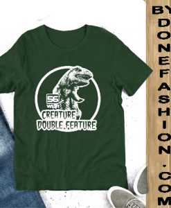 Creature double feature green t shirt