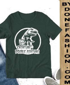 Creature double feature green t shirt