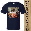 Kawhi Leonard Champagne Goggles Trophies Naval Blue T Shirt