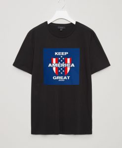 Keep America Great 2020 USA, Trump Support black t Shirt