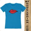 Killing Eve Lips blue T Shirt