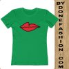 Killing Eve Lips green T Shirt