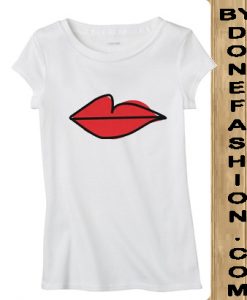 Killing Eve Lips white T Shirt