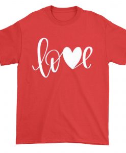 Love Heart Graphic T-Shirts