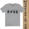 Love Shirt Sign language shirt grey