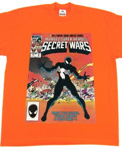 MARVELS SECRET WARS T SHIRTS ORANGE T SHIRTS