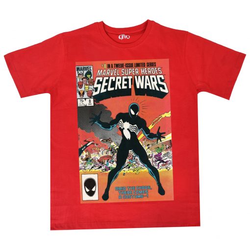 MARVELS SECRET WARS T SHIRTS RED T SHIRTS