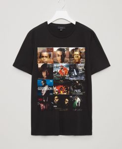 NAS ALBUM COVERS Hip-Hop Rap Tee T-Shirt