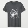 Octopus Playing Drums Men's T-Shirt