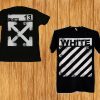 Off White shirt 13 Off-White black front back T shirt