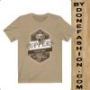 Puppers Premium Lager Beer Unisex Short Sleeve brown vintage Tee