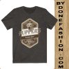 Puppers Premium Lager Beer Unisex Short Sleeve grey Tee