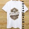 Puppers Premium Lager Beer Unisex Short Sleeve white Tee