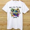 Universal Studios Family Shirts Daddy White shirts