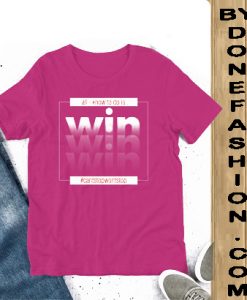 WIN Unisex Pink T-Shirt