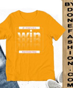 WIN Unisex Yellow T-Shirt