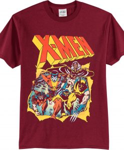 X-Men Men's maroon Classic T-Shirt