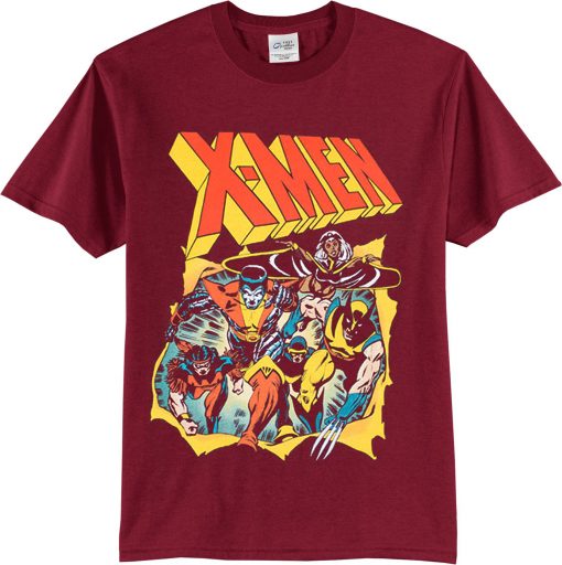 X-Men Men's maroon Classic T-Shirt