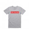 100% That Bitch Box Logo Grey Tshirts