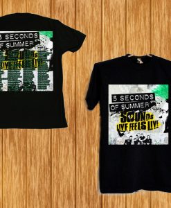 5 Seconds of Summer 2016 T Shirt