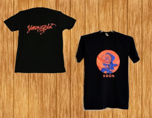 5SOS Youngblood Tour T Shirt