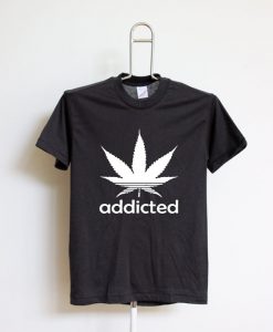 Addicted black t shirts