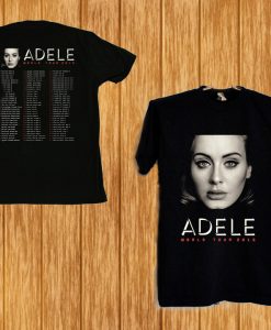 Adele 2016 World Tour T Shirt