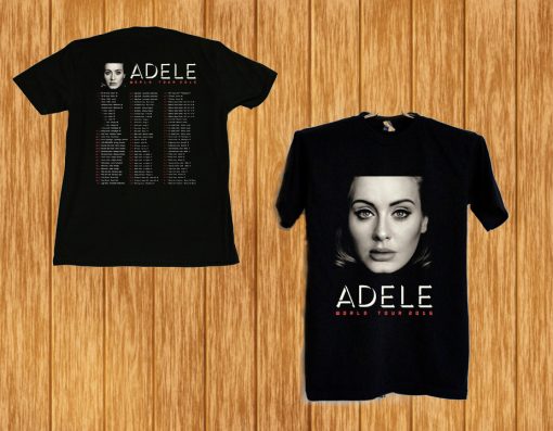 Adele 2016 World Tour T Shirt