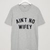 Aint No Wifey feminist T Shirt