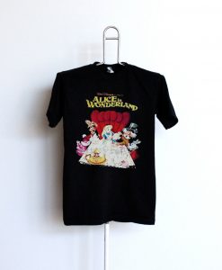 Alice in Wonderland Retro T Shirt