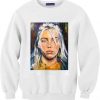 Billie Eilish paint art Unisex Sweatshirts