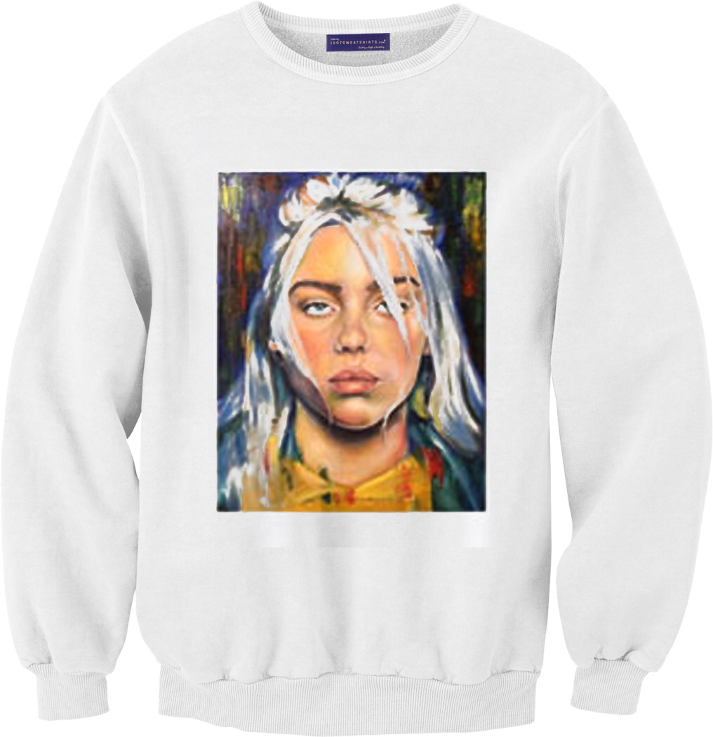 billie eilish zip up hoodie